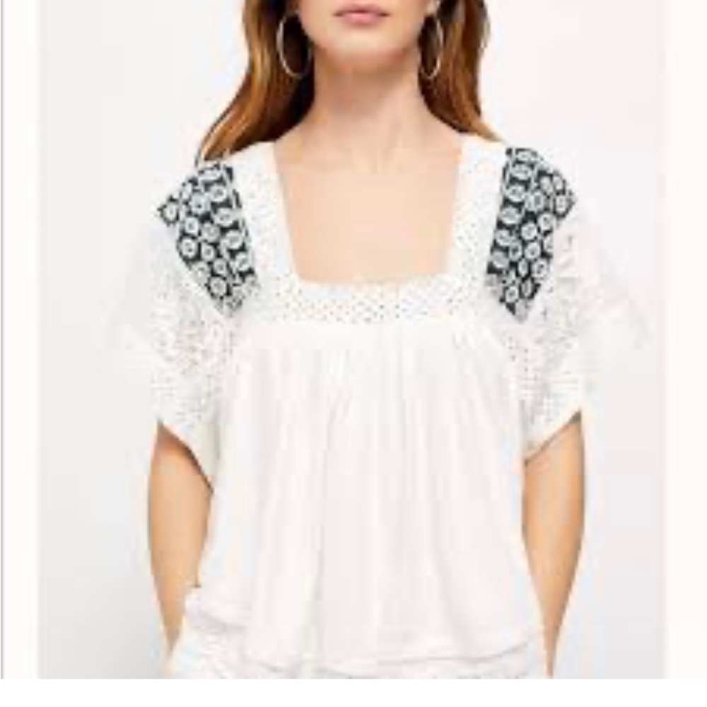 Free People Prairie Swing top size L worn once EUC!